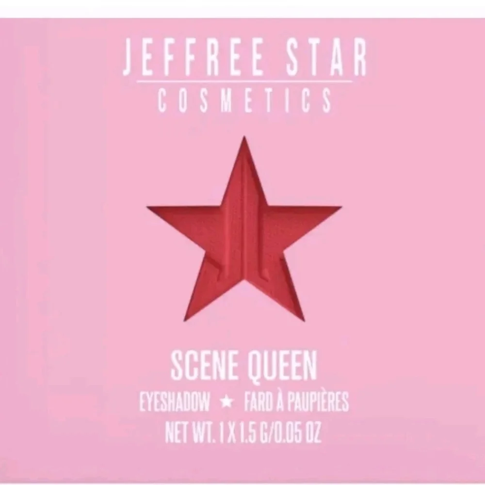Jeffree Star Scene Queen Pink and Red Eyeshadow
